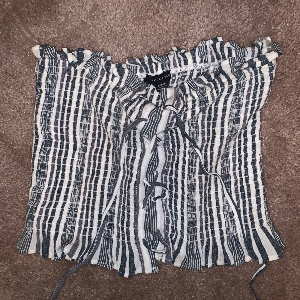 American Eagle Cross Tye Tube Top